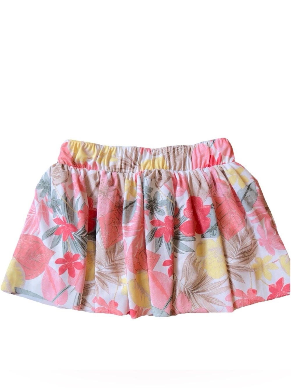 Carter's Floral Tiered Shorts- Skirt
Pink, Yellow & Tan